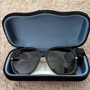 Gucci Square Black Sunglasses